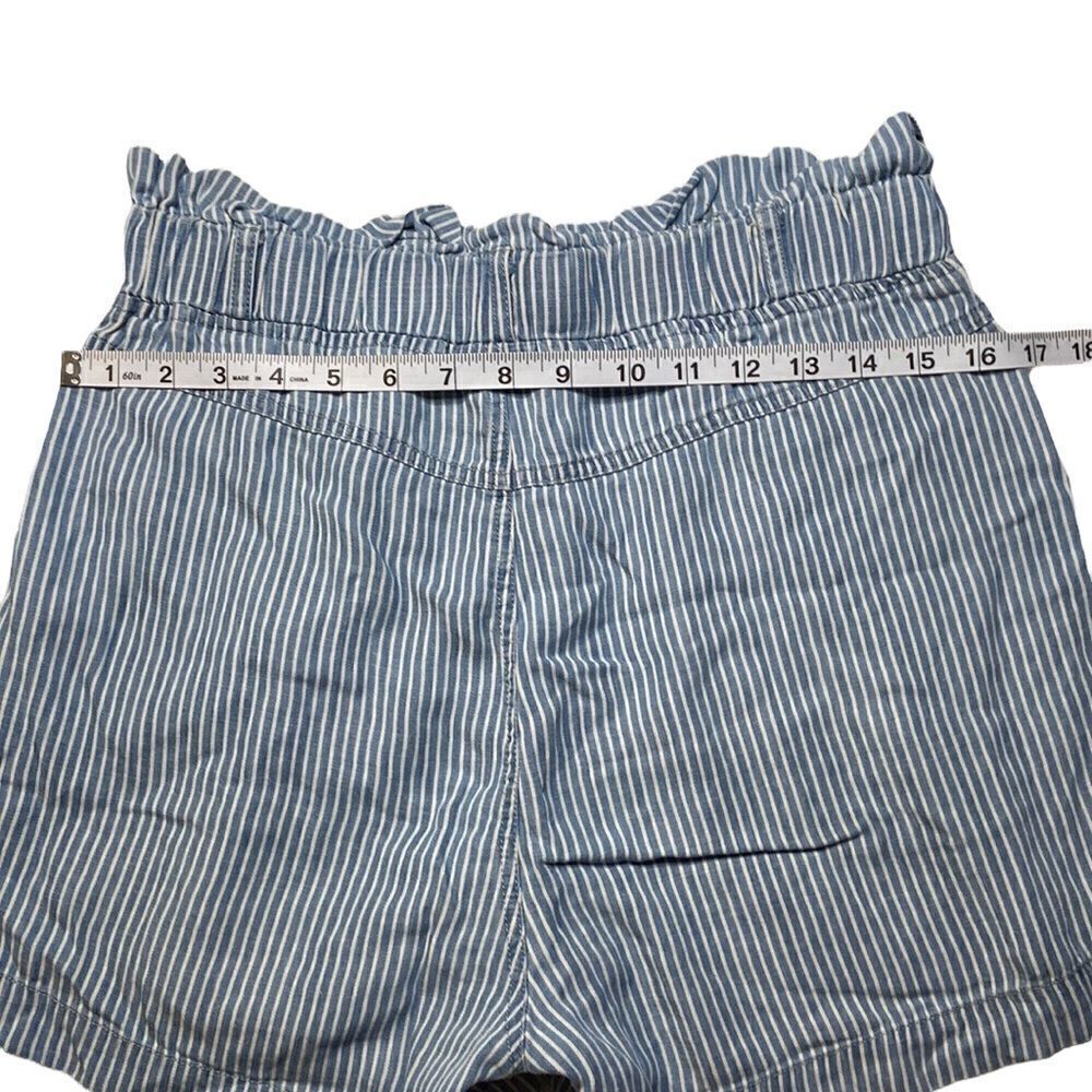 THREAD AND SUPPLY Fake Denim Shorts - Picture 4 of 4